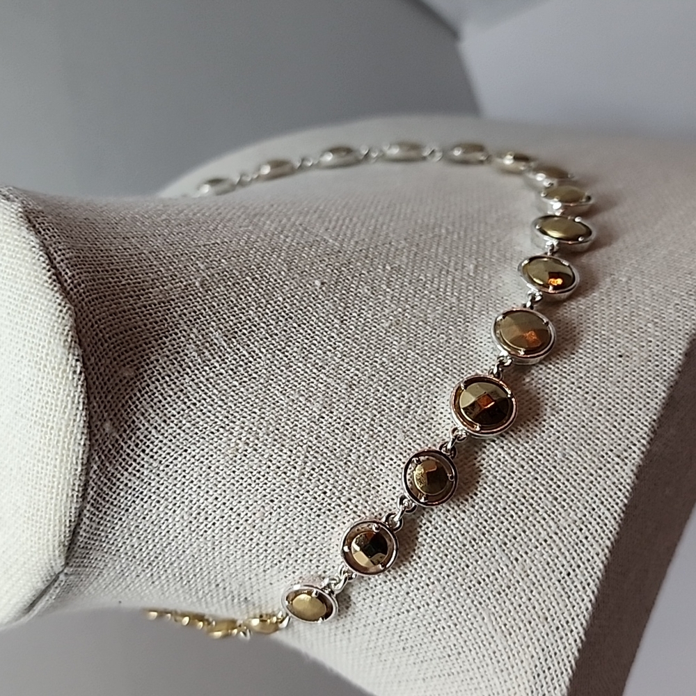 LC Gold Tone Necklace - Picture 4 of 8
